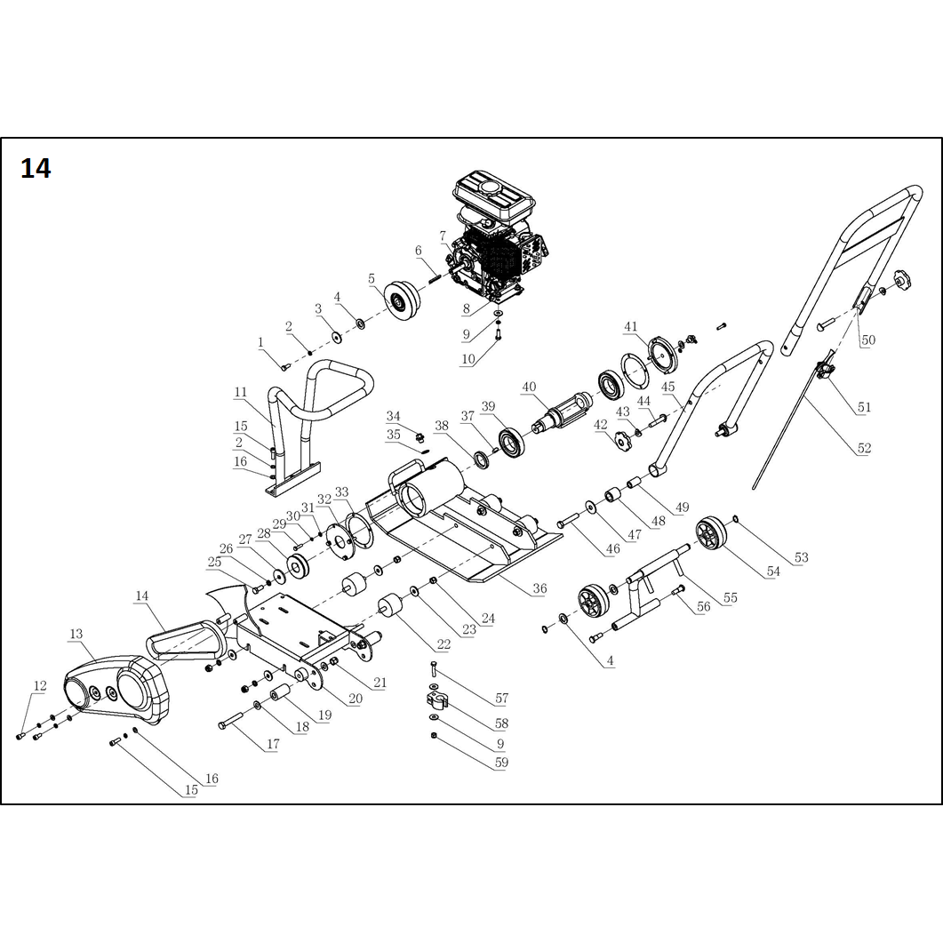 Виброплита бензиновая ВПБ-10 Г