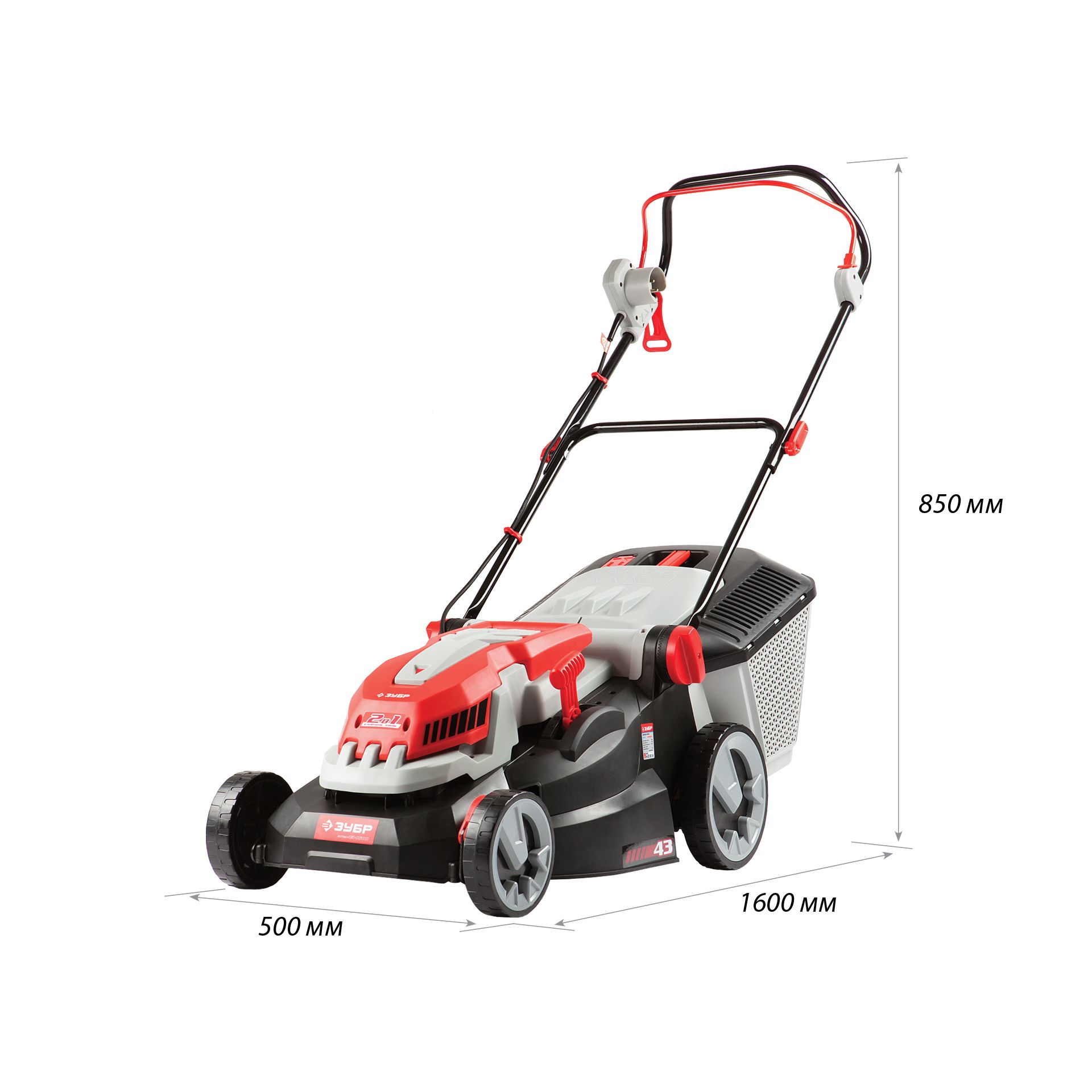 Газонокосилка электрическая ЗГКЭ-43-1600