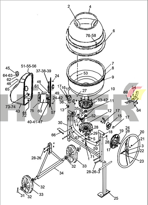 БМ-230 Вихрь HAP 74/1/8