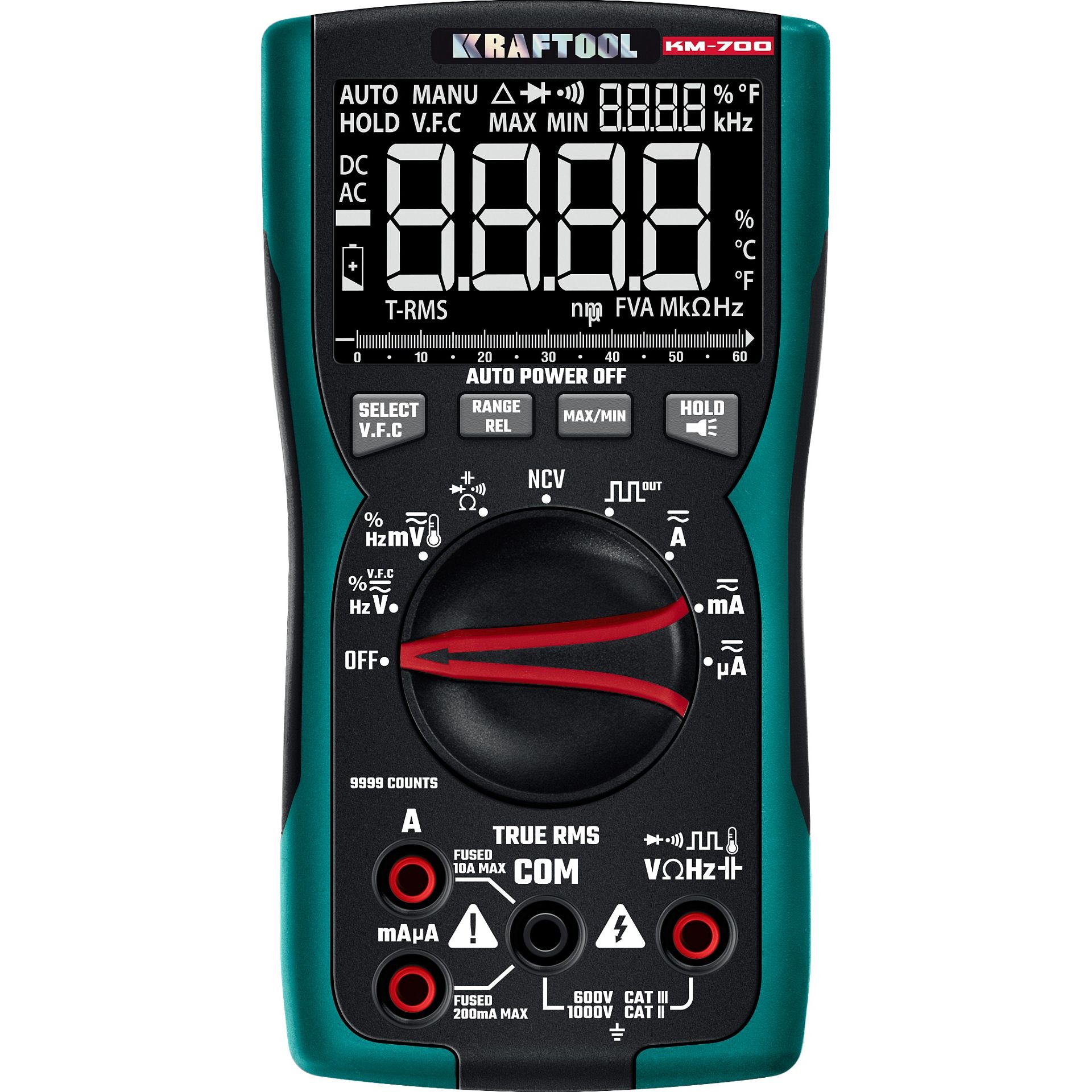 Мультиметр цифровой  KM-700 59852