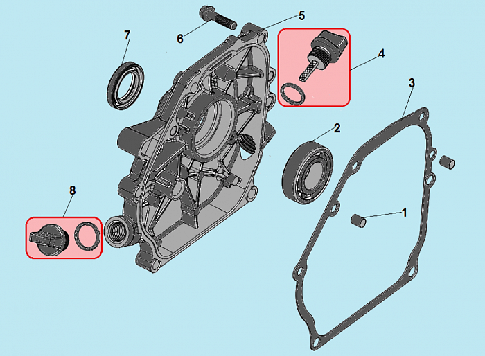 8 КРЫШКА КУЛЬТИВАТОР CHAMPION ВC5712